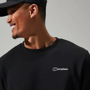 Men's Logo Crew Black^Berghaus Hot