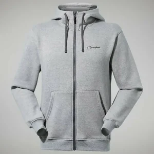 Men's Logo FZ Hoody Dark Grey^Berghaus Best