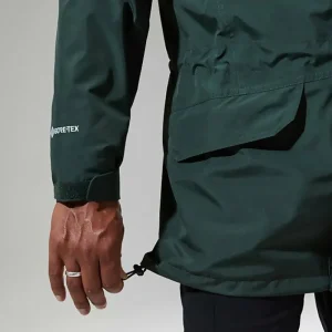 Men's Long Cornice InterActive Jacket - Dark Green^Berghaus Shop