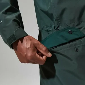 Men's Long Cornice InterActive Jacket - Dark Green^Berghaus Shop