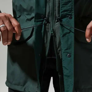 Men's Long Cornice InterActive Jacket - Dark Green^Berghaus Shop