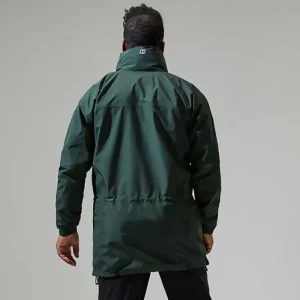 Men's Long Cornice InterActive Jacket - Dark Green^Berghaus Shop