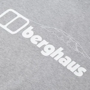 Men's Mountain Checklist Short Sleeve Tee - Grey^Berghaus Discount