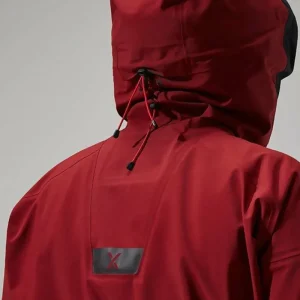 Men's MTN Arete Descend GTX Jacket - Dark Red/Black^Berghaus Clearance
