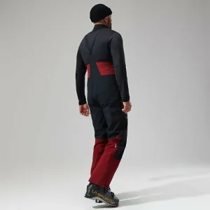 Men's MTN Arete Descend GTX Bib Pants - Dark Red/Black^Berghaus Store