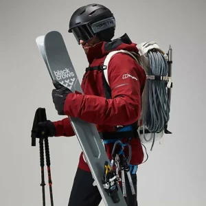 Men's MTN Arete Descend GTX Jacket - Dark Red/Black^Berghaus Clearance