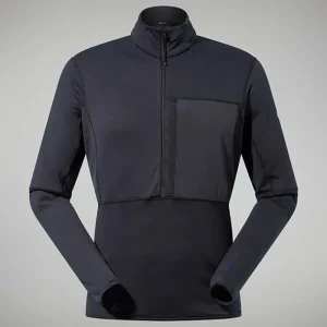 Men's MTN Arete LB Half Zip - Black^Berghaus Hot