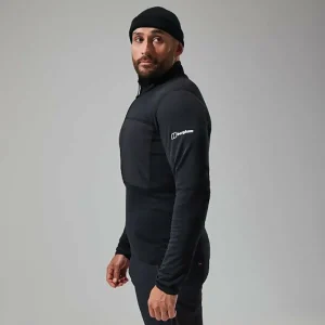 Men's MTN Arete LB Half Zip - Black^Berghaus Hot