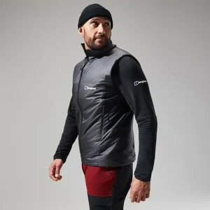 Men's MTN Arete LB Synthetic Vest - Grey/Black^Berghaus Cheap