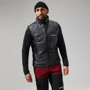 Men's MTN Arete LB Synthetic Vest - Grey/Black^Berghaus Cheap