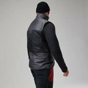 Men's MTN Arete LB Synthetic Vest - Grey/Black^Berghaus Cheap