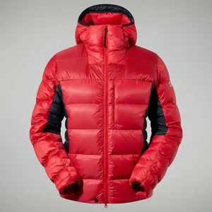 Men's MTN Arete Ultra Down Hoody - Red/Black^Berghaus Fashion