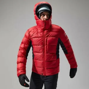 Men's MTN Arete Ultra Down Hoody - Red/Black^Berghaus Fashion