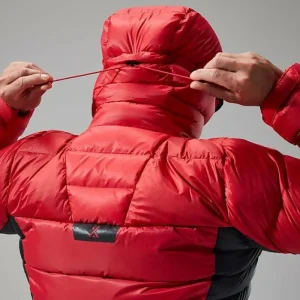 Men's MTN Arete Ultra Down Hoody - Red/Black^Berghaus Fashion