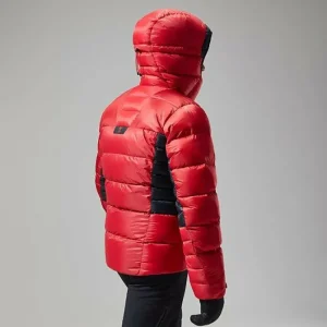 Men's MTN Arete Ultra Down Hoody - Red/Black^Berghaus Fashion