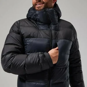 Men's MTN Arete Ultra Down Hoody - Black^Berghaus Cheap