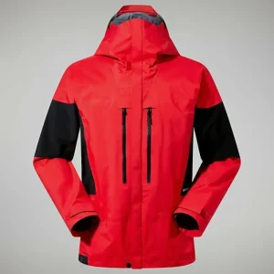 Men's MTN Guide GTX Pro Jacket - Red/Black^Berghaus Outlet