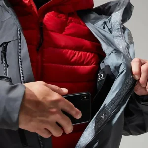 Men's MTN Guide GTX Pro Jacket - Grey/Black^Berghaus Shop