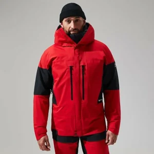 Men's MTN Guide GTX Pro Jacket - Red/Black^Berghaus Outlet