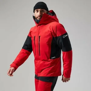 Men's MTN Guide GTX Pro Jacket - Red/Black^Berghaus Outlet