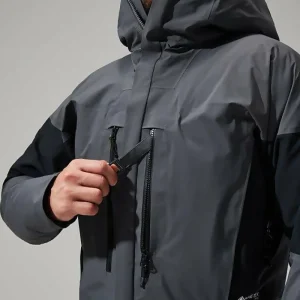 Men's MTN Guide GTX Pro Jacket - Grey/Black^Berghaus Shop