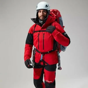 Men's MTN Guide GTX Pro Jacket - Red/Black^Berghaus Outlet