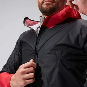 Men's MTN Guide Hyper LT Jacket - Black/Red^Berghaus Sale