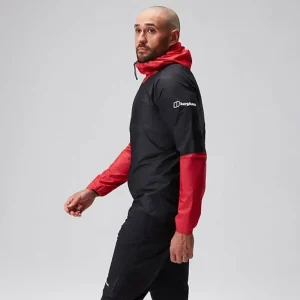 Men's MTN Guide Hyper LT Jacket - Black/Red^Berghaus Sale