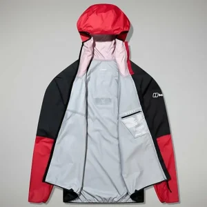 Men's MTN Guide Hyper LT Jacket - Black/Red^Berghaus Sale