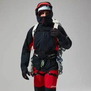 Men's MTN Seeker GTX Jacket - Black/Red^Berghaus Online