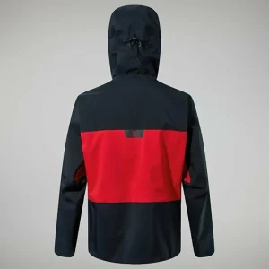 Men's MTN Seeker GTX Jacket - Black/Red^Berghaus Online