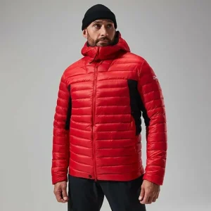 Men's MTN Seeker MW Down Hoody - Red/Black^Berghaus Sale