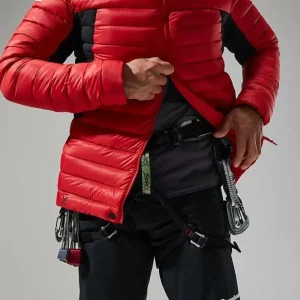 Men's MTN Seeker MW Down Hoody - Red/Black^Berghaus Sale