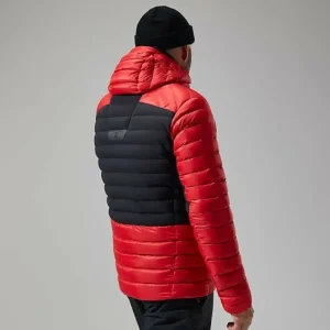 Men's MTN Seeker MW Down Hoody - Red/Black^Berghaus Sale
