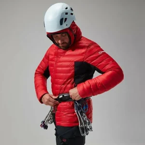 Men's MTN Seeker MW Down Hoody - Red/Black^Berghaus Sale