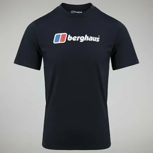 Men's Organic Big Classic Logo Tee Black^Berghaus Store