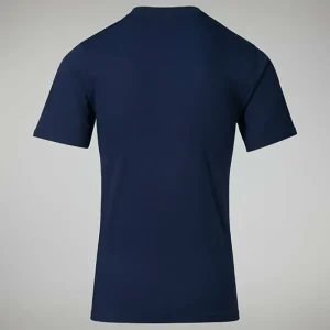 Men's Organic Big Classic Logo Tee Dark Blue^Berghaus Online
