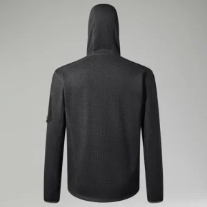 Men's Pravitale Mountain 2.0 Hooded Fleece Jacket - Dark Grey/Black^Berghaus Store