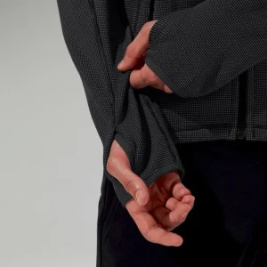 Men's Pravitale Mountain 2.0 Hooded Fleece Jacket - Dark Grey/Black^Berghaus Store