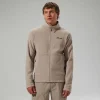 Men's Prism Micro InterActive Polartec Fleece Jacket - Grey^Berghaus Discount