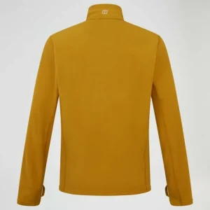 Men's Prism Micro InterActive Polartec Fleece Jacket - Brown^Berghaus Fashion