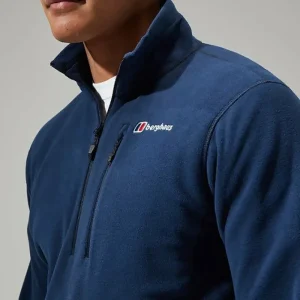 Men's Prism Micro Polartec Half Zip Fleece - Dark Blue^Berghaus Flash Sale