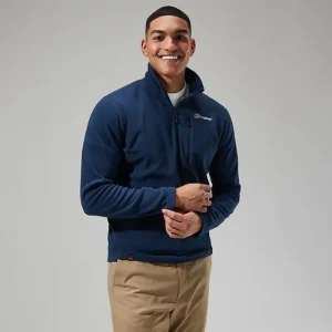 Men's Prism Micro Polartec Half Zip Fleece - Dark Blue^Berghaus Flash Sale