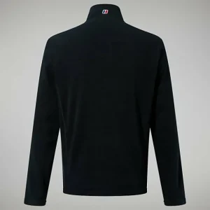 Men's Prism Micro Polartec Half Zip - Black^Berghaus Best