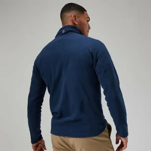 Men's Prism Micro Polartec Half Zip Fleece - Dark Blue^Berghaus Flash Sale