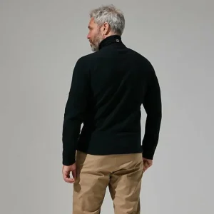 Men's Prism Micro Polartec Half Zip - Black^Berghaus Best