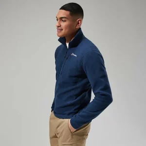 Men's Prism Micro Polartec Half Zip Fleece - Dark Blue^Berghaus Flash Sale