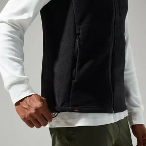 Men's Prism Polartec InterActive Vest - Black^Berghaus Hot