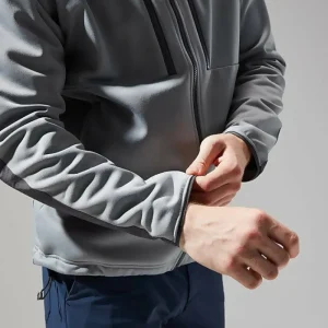 Men's Reacon Hooded Jacket - Grey^Berghaus Outlet