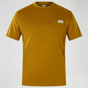 Men's Relaxed Short Sleeve Tech Tee - Brown^Berghaus Hot